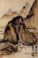 Shitao die Quelle in der Steinhöhle 1707 Kunst Chinesische